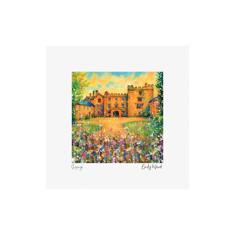 Sizergh Square Open Edition Print Sizergh Square Open Edition Print