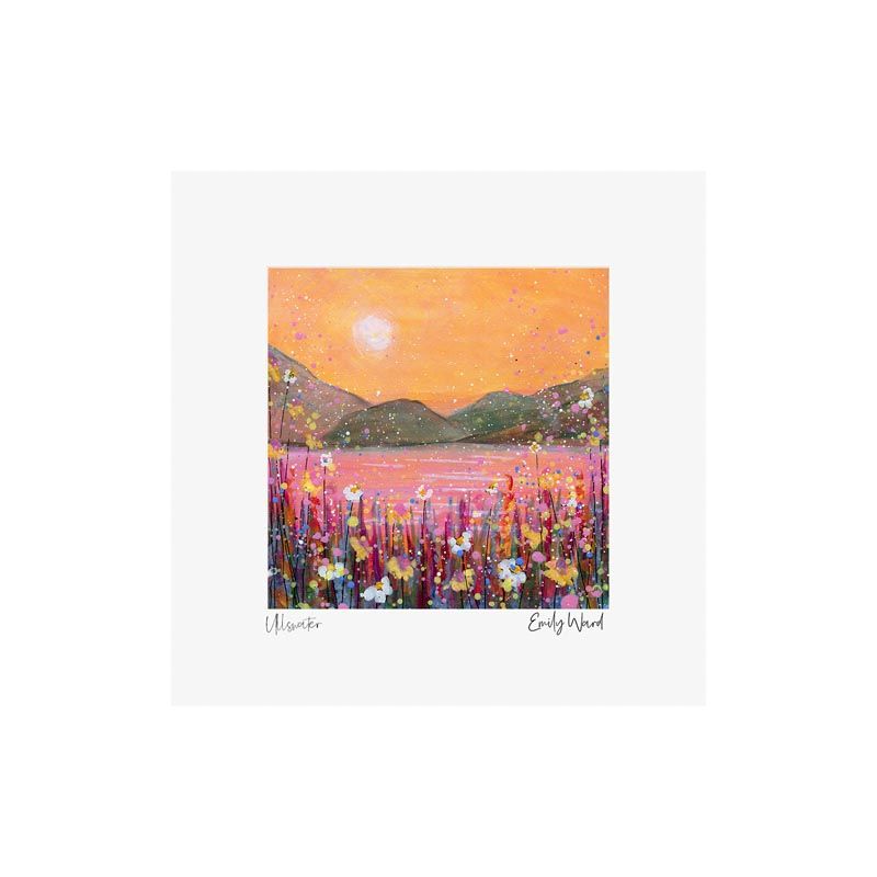 Ullswater Square Open Edition Print Ullswater Square Open Edition Print