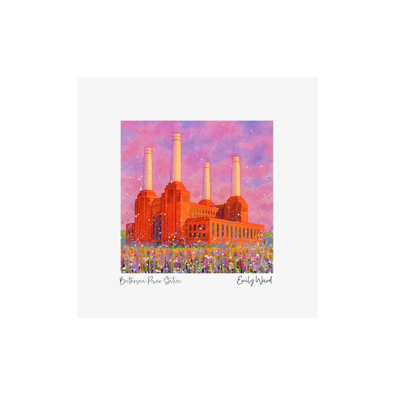 Battersea Power Station Square Open Edition Print