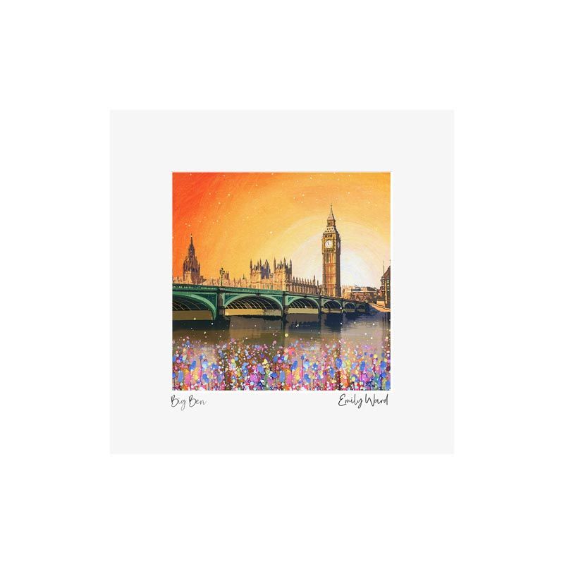 Big Ben Square Open Edition Print