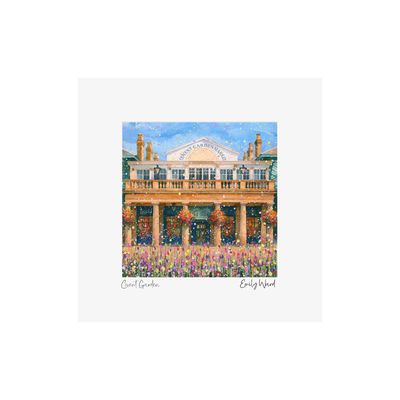 Covent Garden Square Open Edition Print A4