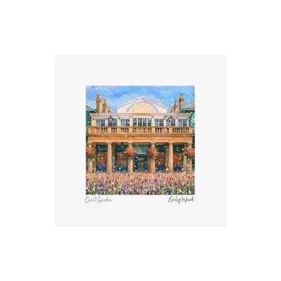 Covent Garden Square Open Edition Print Covent Garden Square Open Edition Print