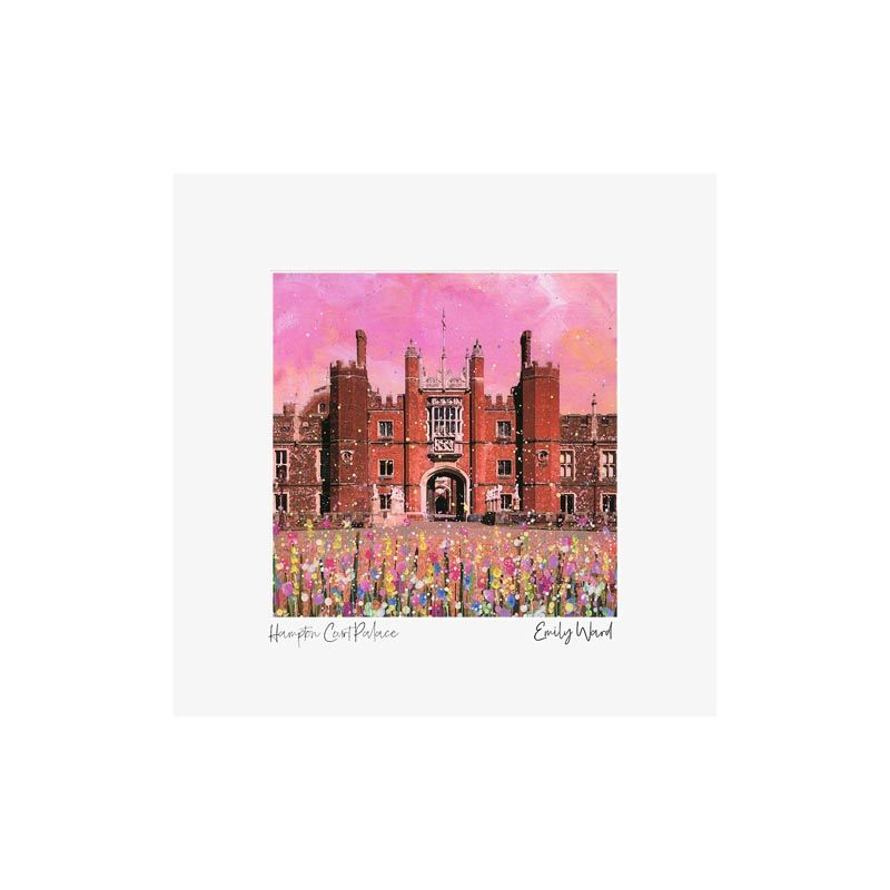 Hampton Court Palace Square Open Edition Print