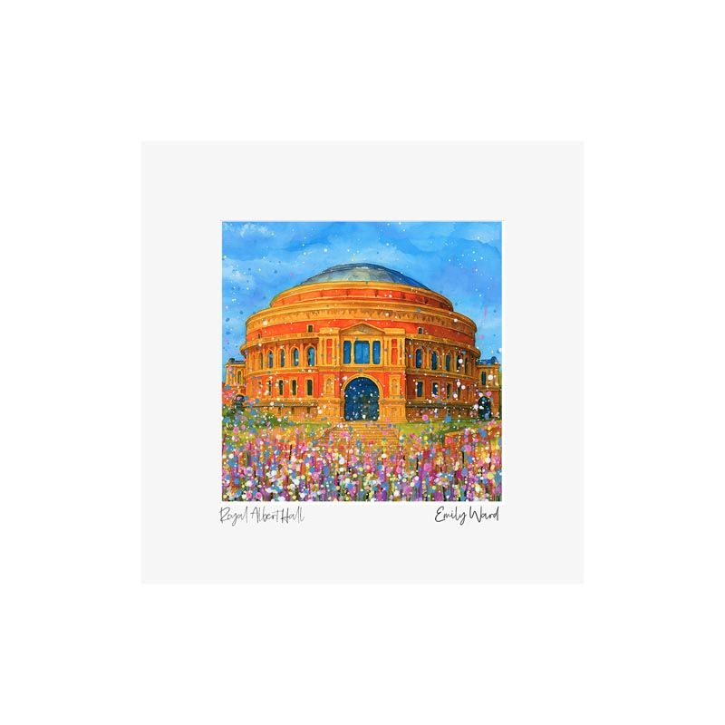 Royal Albert Hall Square Open Edition Print