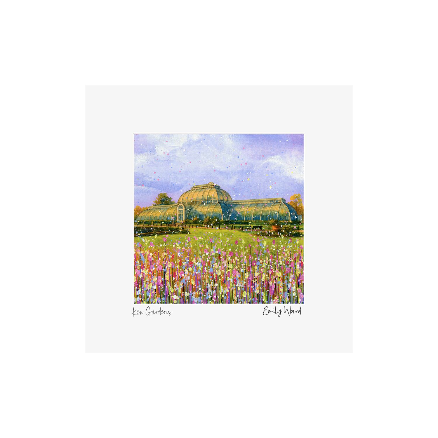 Royal Botanical Gardens Square Open Edition Print A4 Royal Botanical Gardens Square Open Edition Print A4
