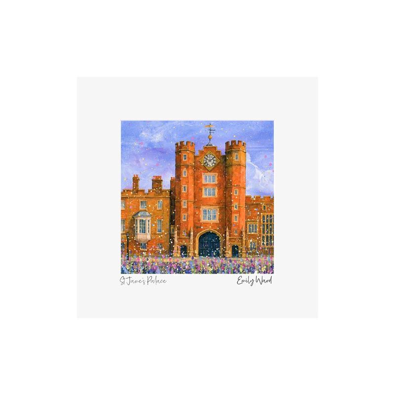St James's Palace Square Open Edition Print