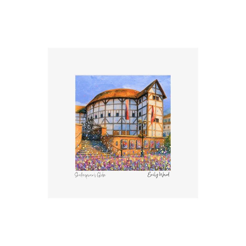 Shakespeare's Globe Square Open Edition Print