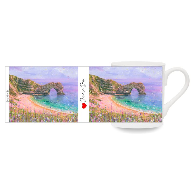 Durdle Door Bone China Cup