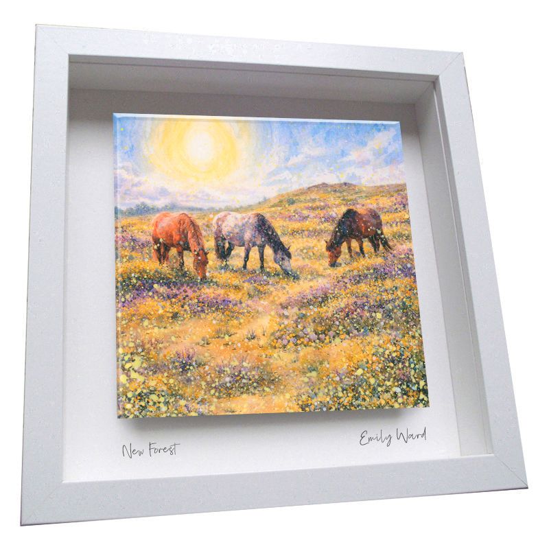 New Forest Framed Ceramic Tile