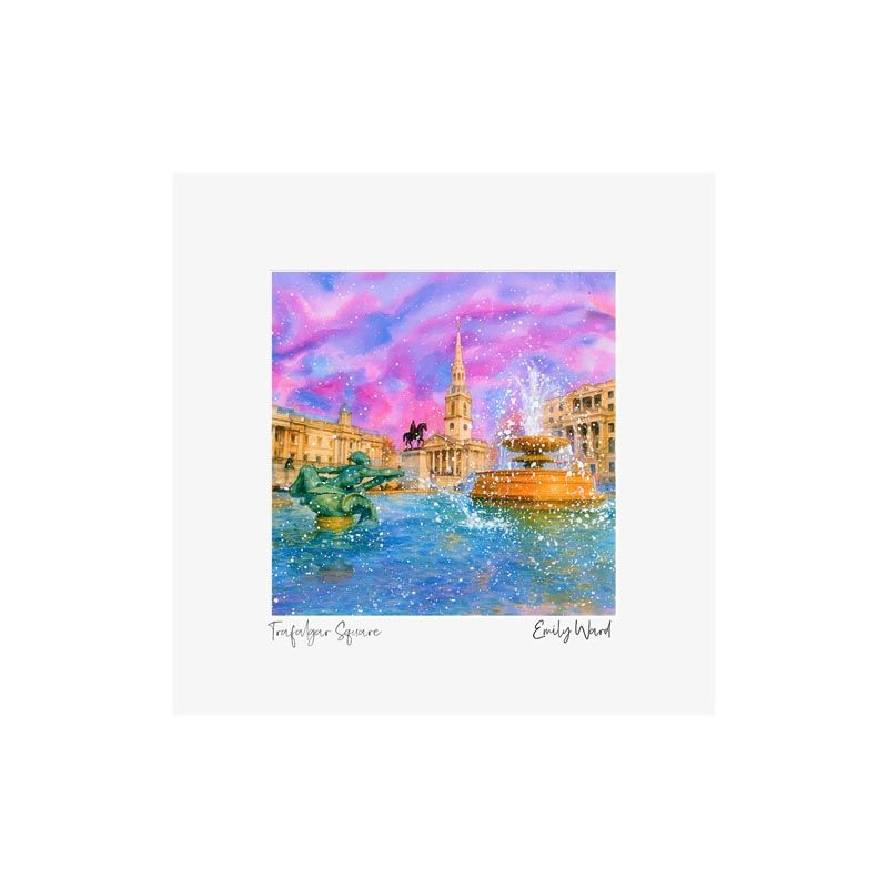 Trafalgar Square Square Open Edition Print