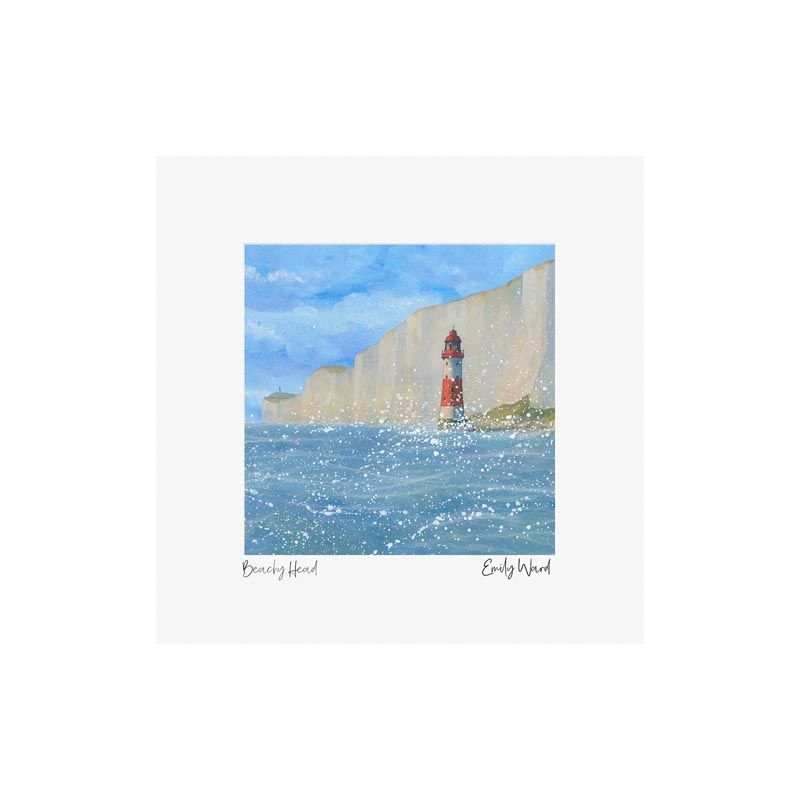 Beachy Head Square Open Edition Print Beachy Head Square Open Edition Print