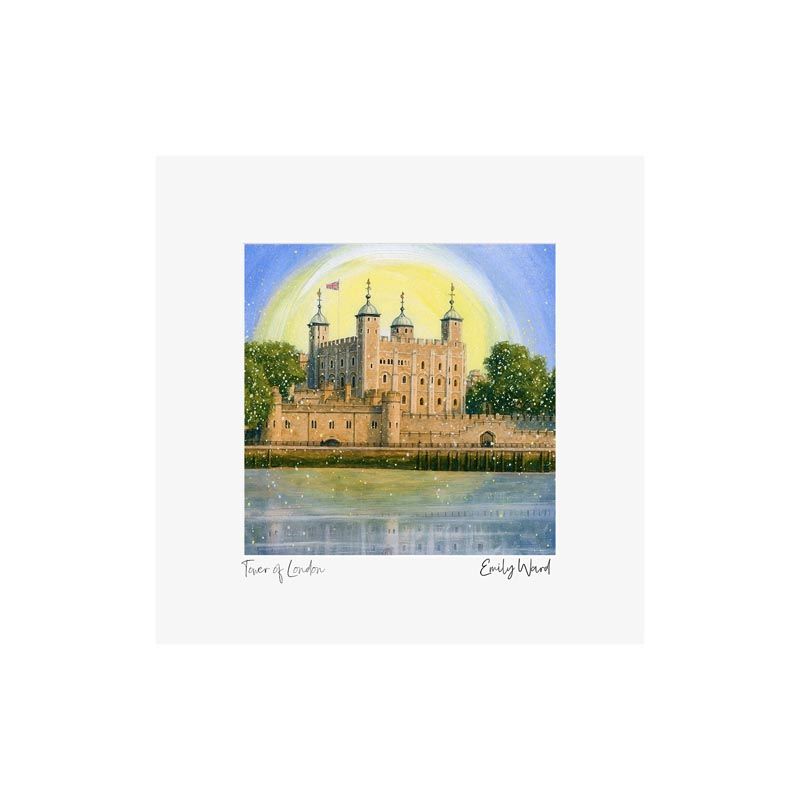 Tower of London Square Open Edition Print