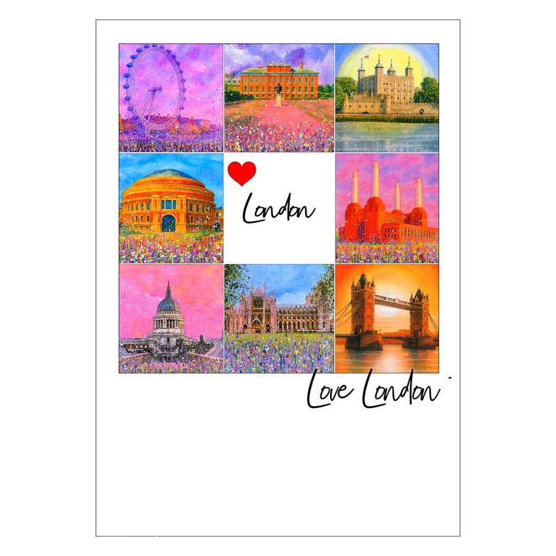 Love London Postcard
