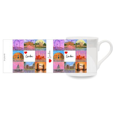 Love London Bone China Cup