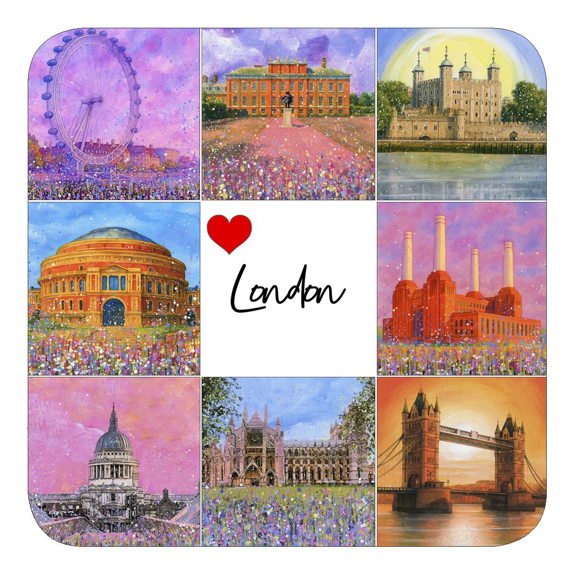 Love London Fridge Magnet