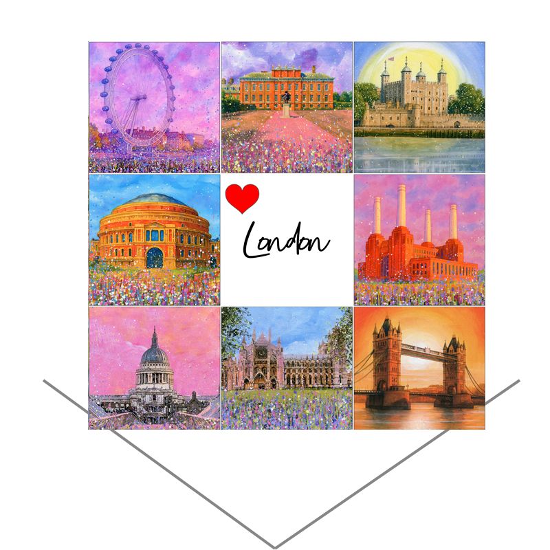 Love London Greeting Card