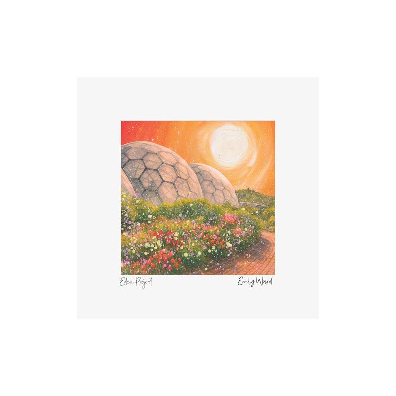 Eden Project Square Open Edition Print Eden Project Square Open Edition Print