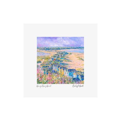 Hengistbury Head Square Open Edition Print Hengistbury Head Square Open Edition Print