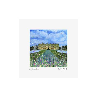 Longleat Square Open Edition Print A4