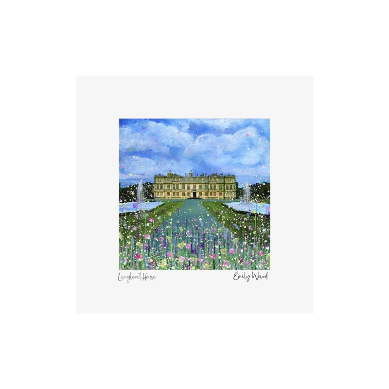 Longleat Square Open Edition Print Longleat Square Open Edition Print