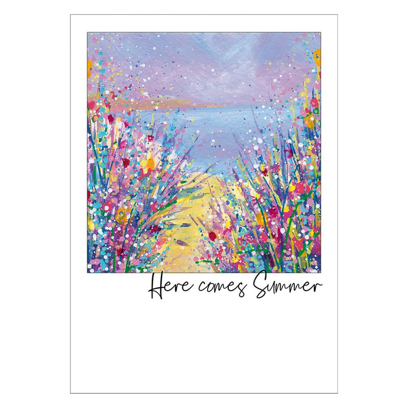Here Comes Summer Postcard