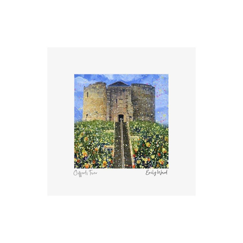 Clifford's Tower Square Open Edition Print Clifford's Tower Square Open Edition Print
