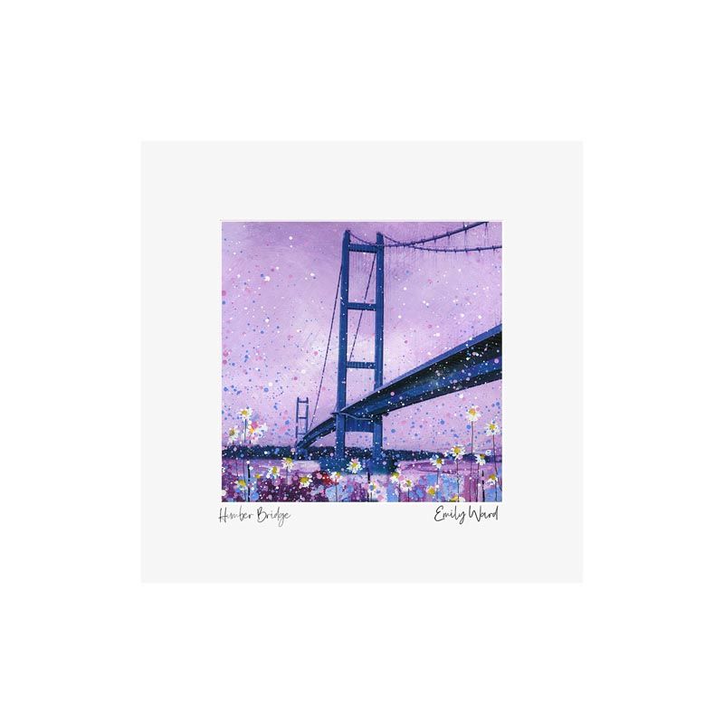 Humber Bridge Square Open Edition Print Humber Bridge Square Open Edition Print