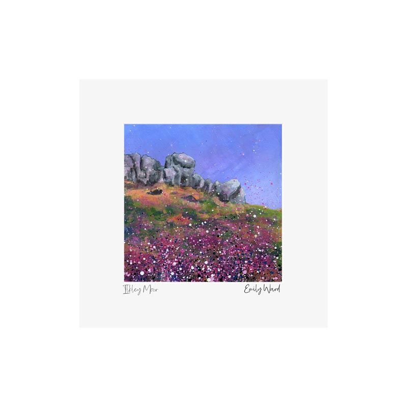 Ilkey Moor Square Open Edition Print