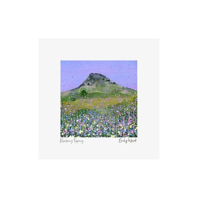 Roseberry Topping Square Open Edition Print Roseberry Topping Square Open Edition Print