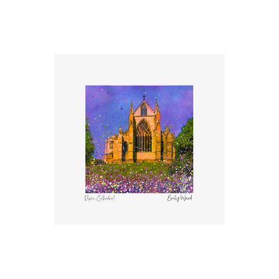 Ripon Cathedral Square Open Edition Print