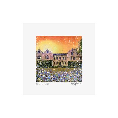 Treasurer's House Square Open Edition Print Treasurer's House Square Open Edition Print