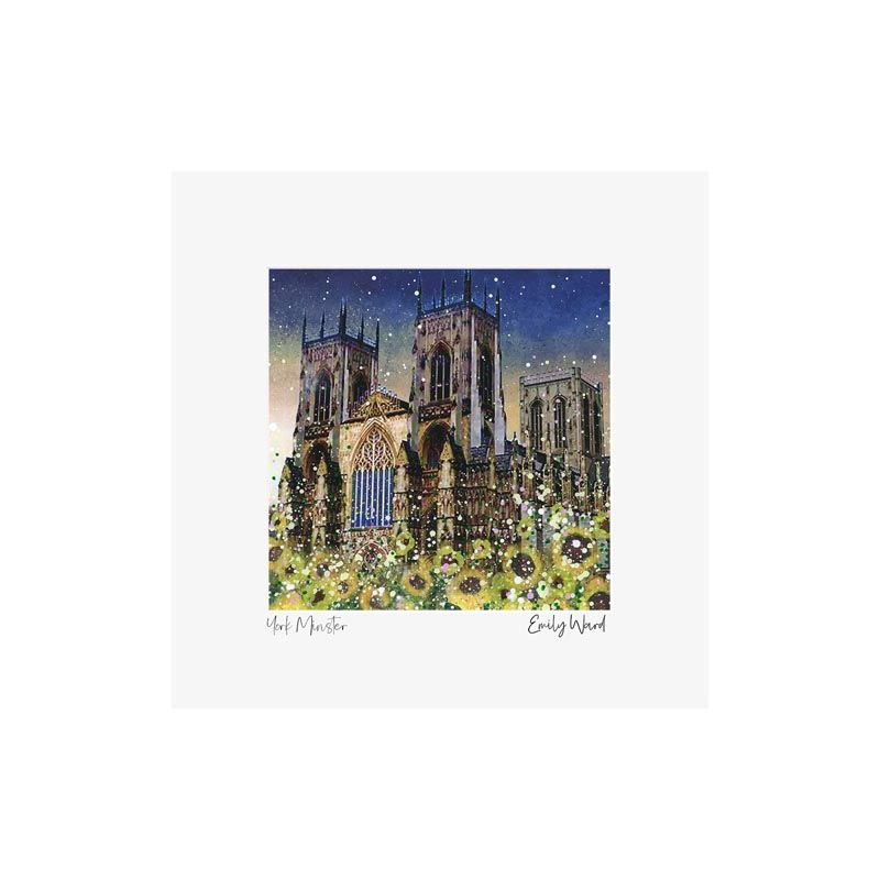 York Minster Square Open Edition Print York Minster Square Open Edition Print