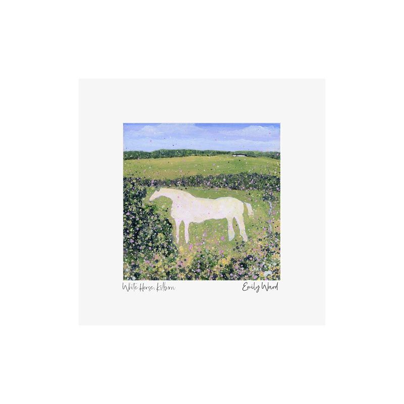 White Horse, Kilburn Square Open Edition Print