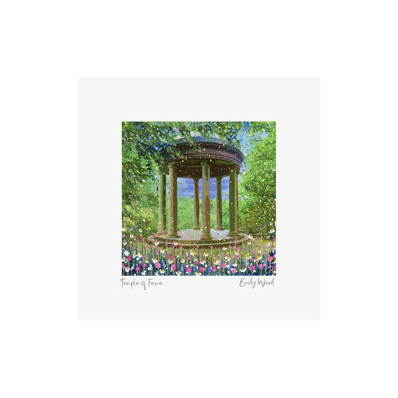 Temple of Fame, Fountains Abbey  Square Open Edition Print