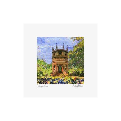 Octagon Tower, Fountains Abbey Square Open Edition Print Octagon Tower, Fountains Abbey Square Open Edition Print