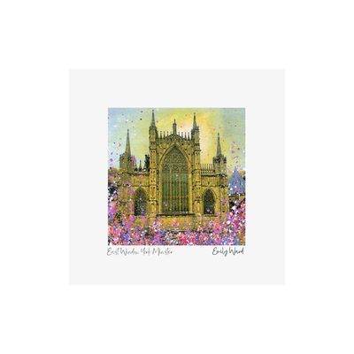 East Window, York Minster Square Open Edition Print East Window, York Minster Square Open Edition Print