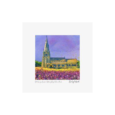St Mary's Church, Fountains Abbey Square Open Edition Print