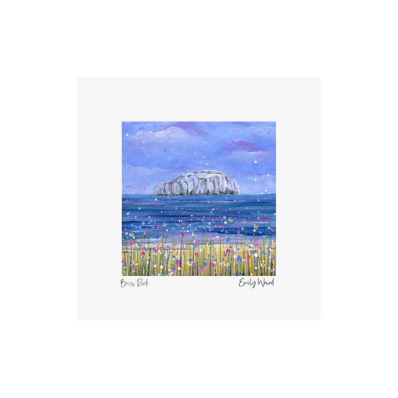Bass Rock Square Open Edition Print Bass Rock Square Open Edition Print