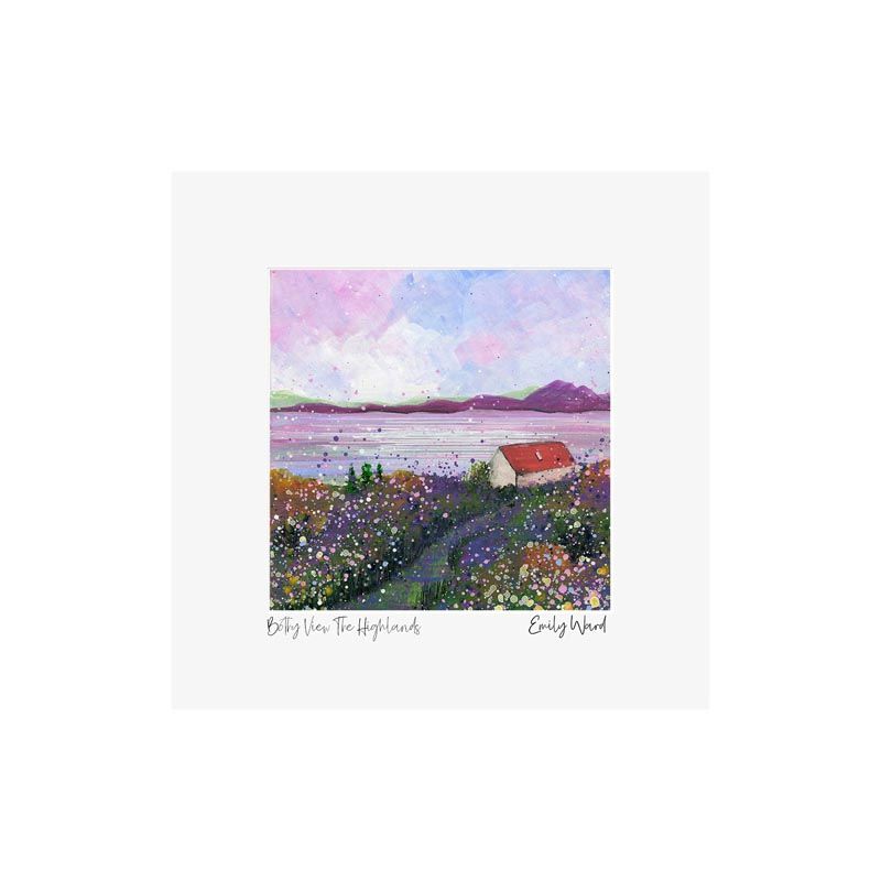 Bothie View, The Highlands Square Open Edition Print