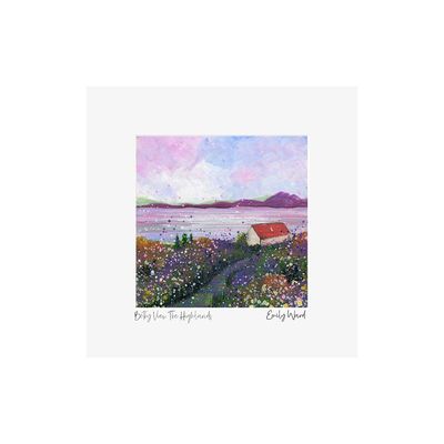 Bothie View, The Highlands Square Open Edition Print Bothie View, The Highlands Square Open Edition Print
