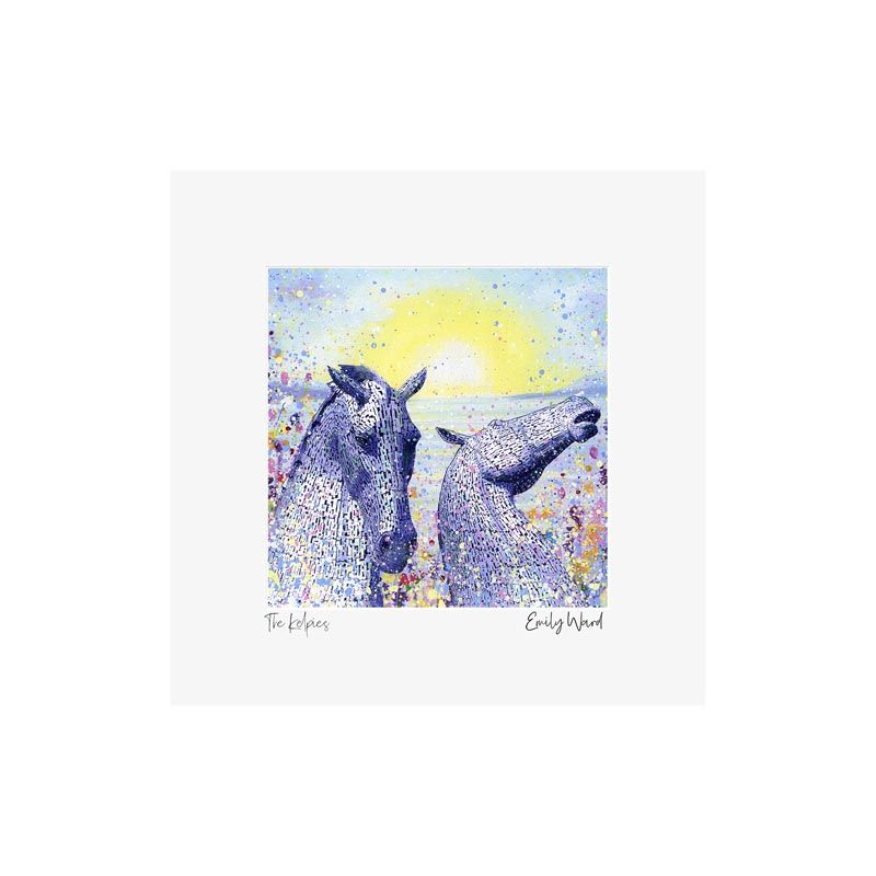 The Kelpies Square Open Edition Print The Kelpies Square Open Edition Print