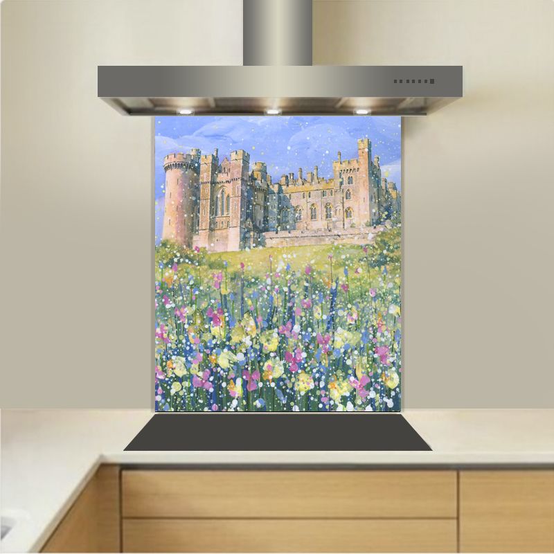 Art - Glass Kitchen Splashback - Arundel Castle