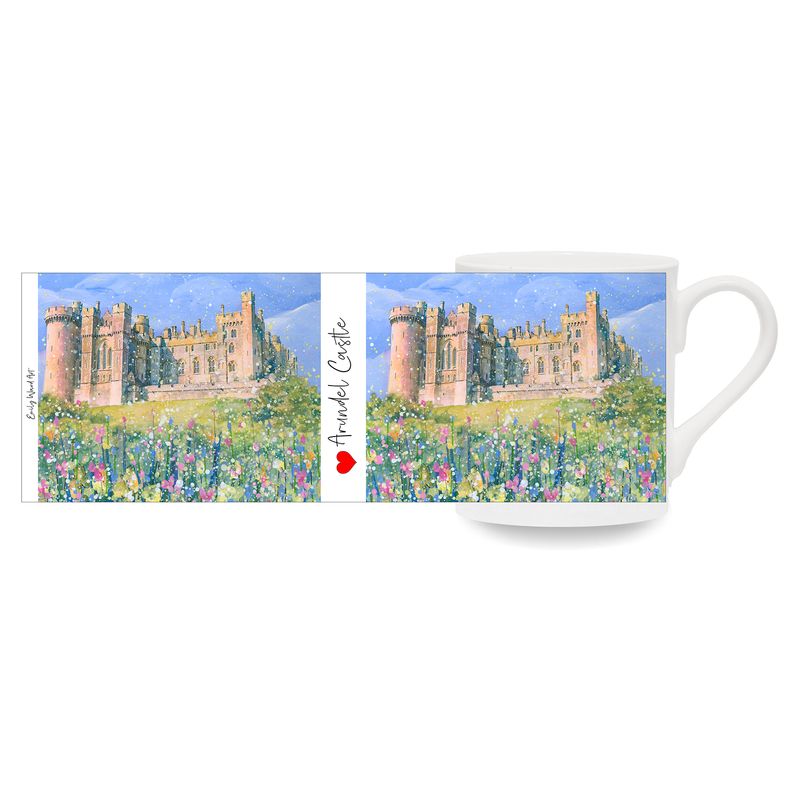 Arundel Castle Bone China Cup