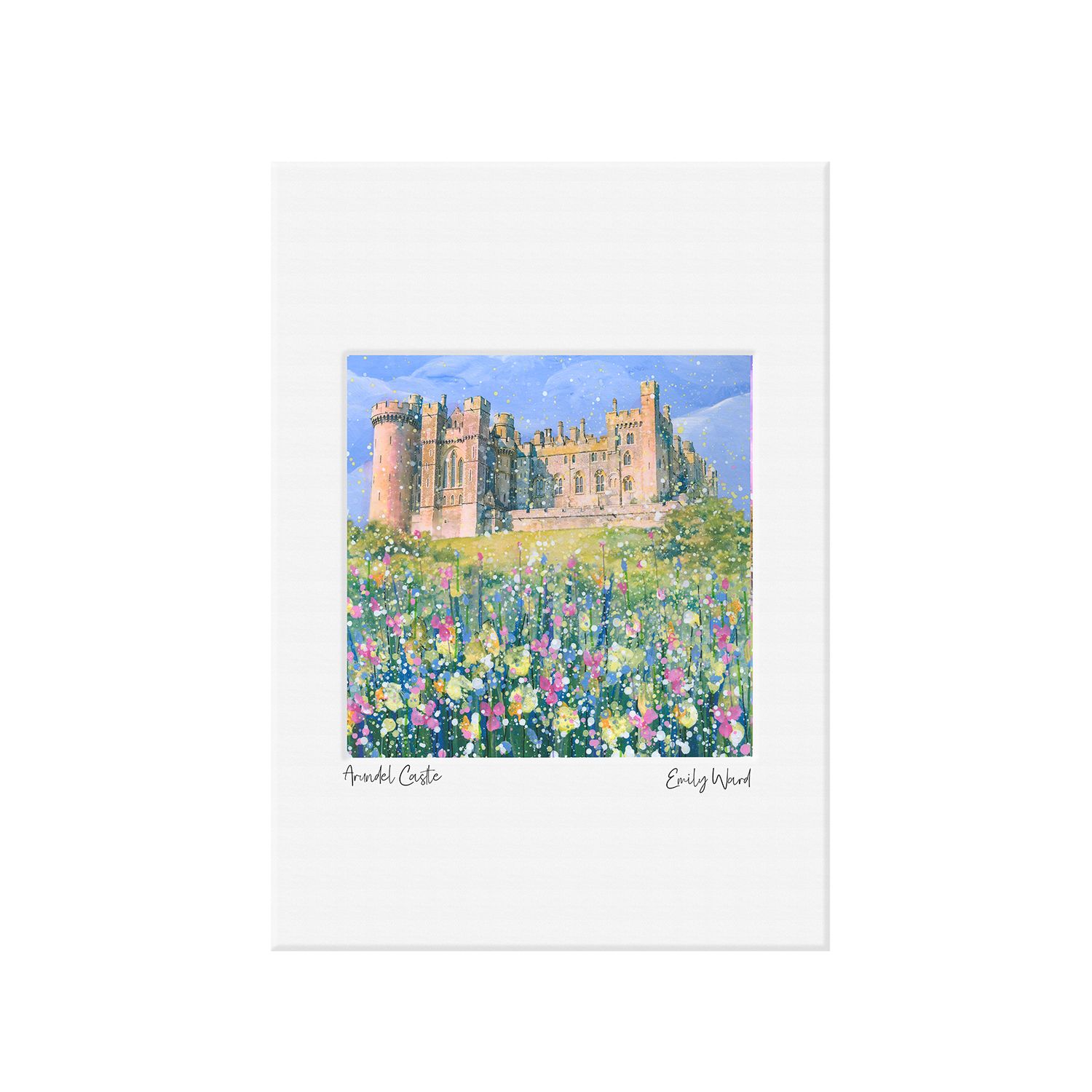 Arundel Castle Open Edition Print A4 Arundel Castle Open Edition Print A4