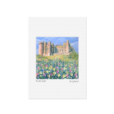 Arundel Castle Open Edition Print A4