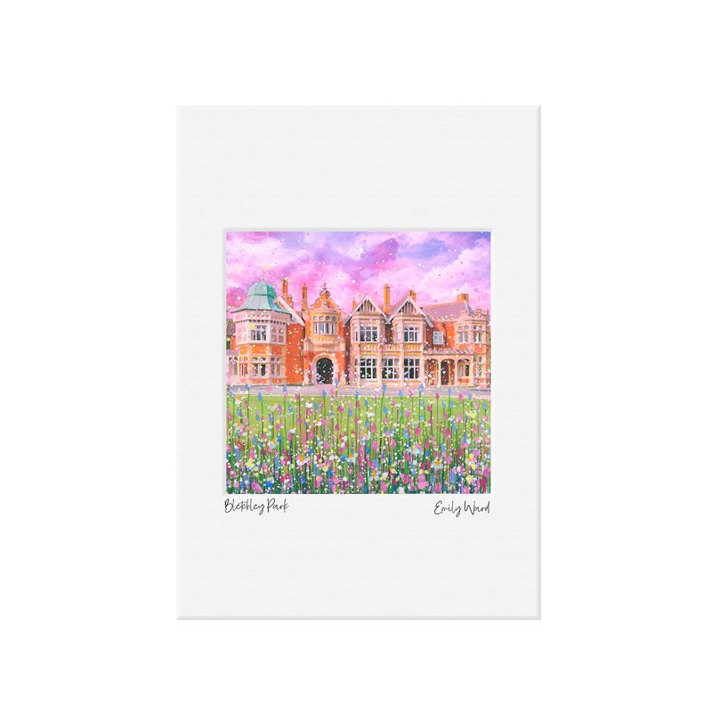 Bletchley Park Open Edition Print A4
