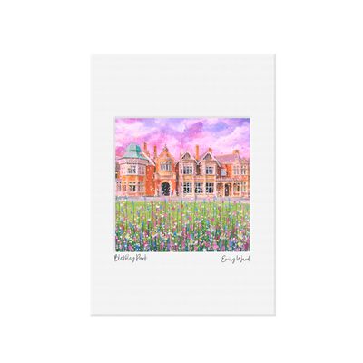 Bletchley Park Open Edition Print A4