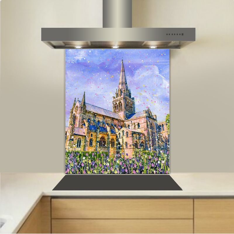 Art - Glass Kitchen Splashback - Chichester Cathedral