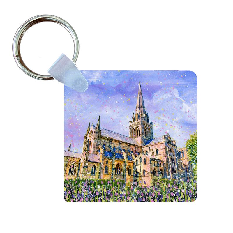 Chichester Cathedral Keyring