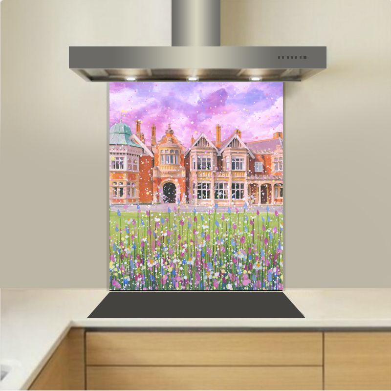 Art - Glass Kitchen Splashback - Bletchley Park Art - Glass Kitchen Splashback - Bletchley Park